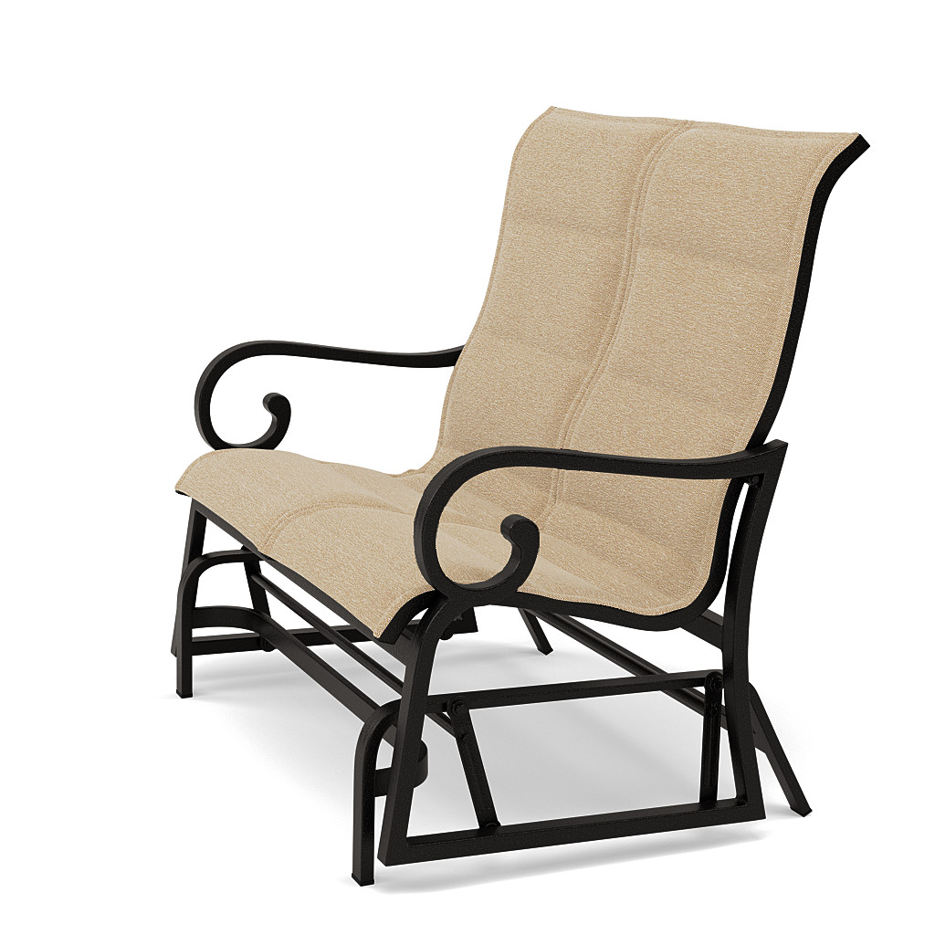 outdoor sling glider chair