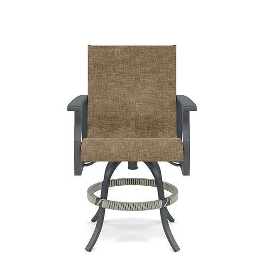 Rockport Sling Swivel Balcony Chair