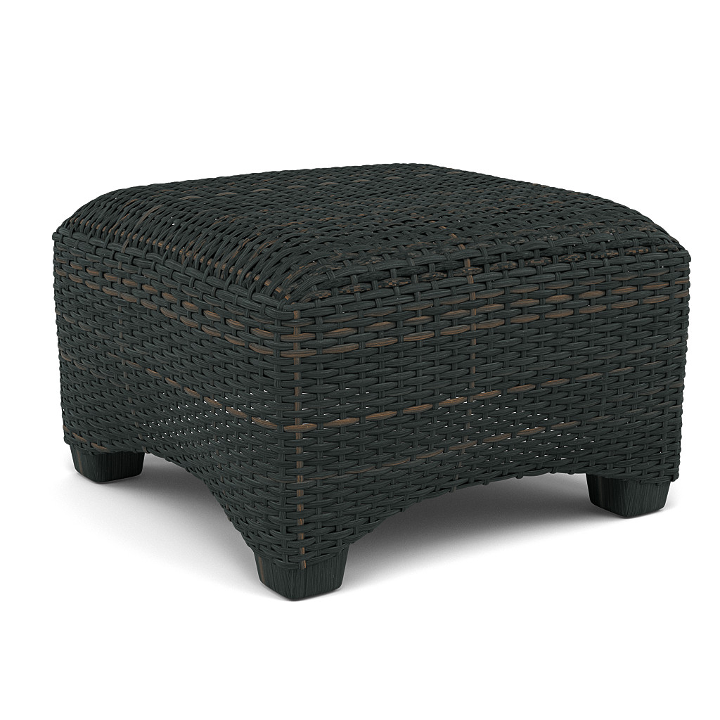 Ventura Outdoor Wicker Ottoman Products Paddy O Furniture