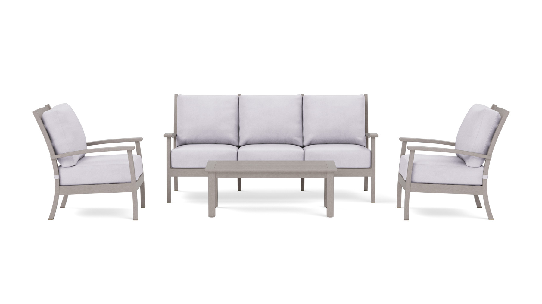 Eden Sofa Set with Fixed Chairs