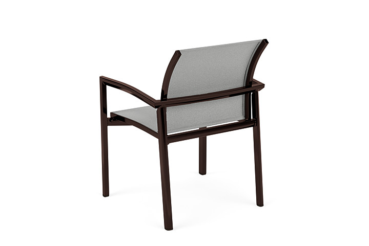 Zeus & Ruta Metal Outdoor Dining Chair, Patio Swivel Chairs