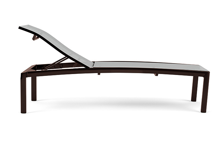 metal frame outdoor chaise lounge