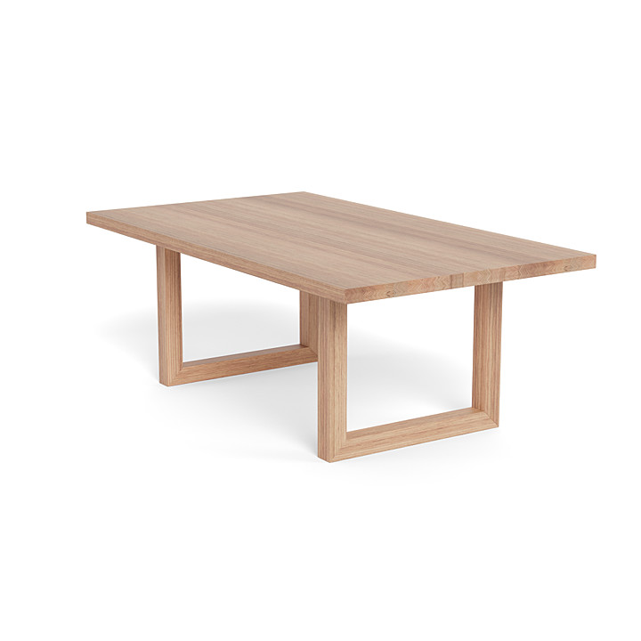 claremont solid wood dining table