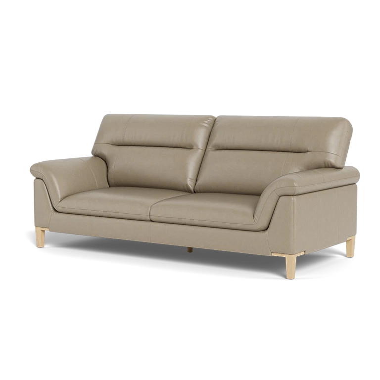 Seat Taupe Leather Dalton Sofa freedom