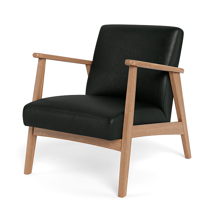 west elm orange chair