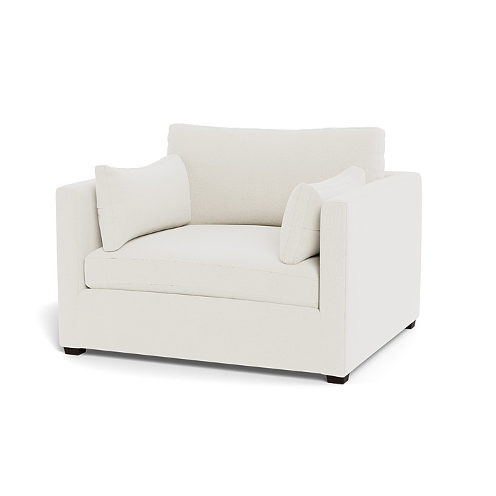 beige armchair