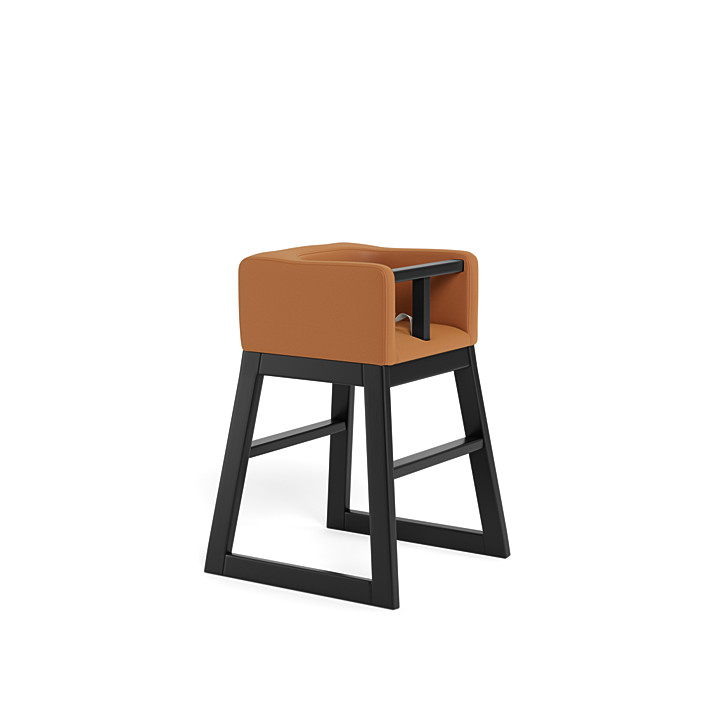 black modern high chair