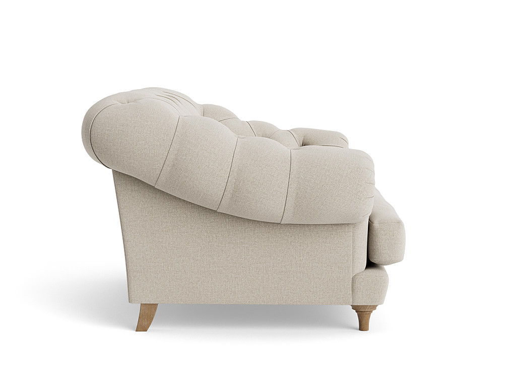 Cream deals velvet loveseat