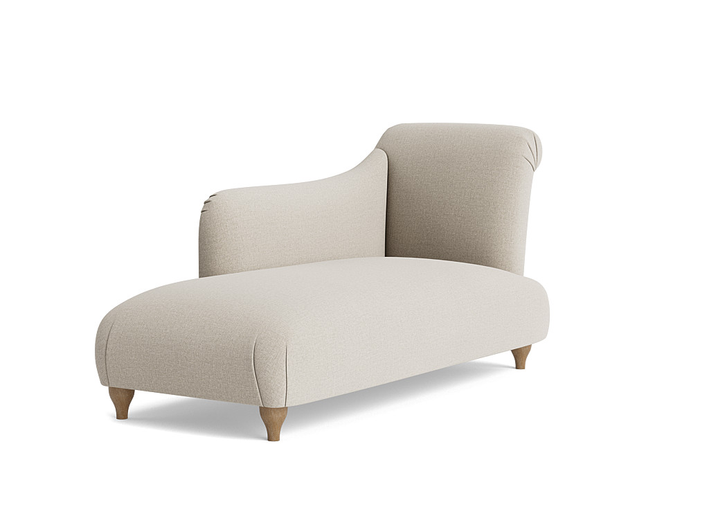 chaise lounge white