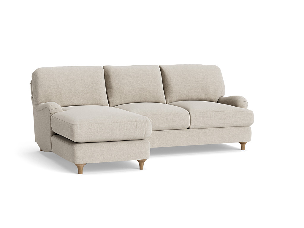 Jonesy Chaise Sofa Comfy Deep LShaped Sofa Loaf