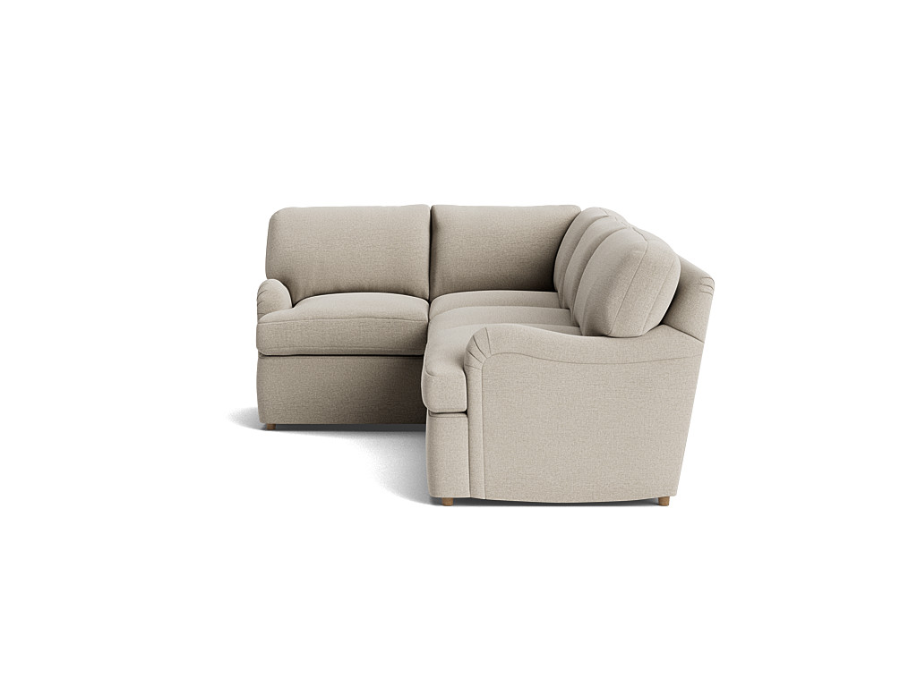 Jonesy Corner Sofa Bed Fabric LShaped Sofa Bed Loaf