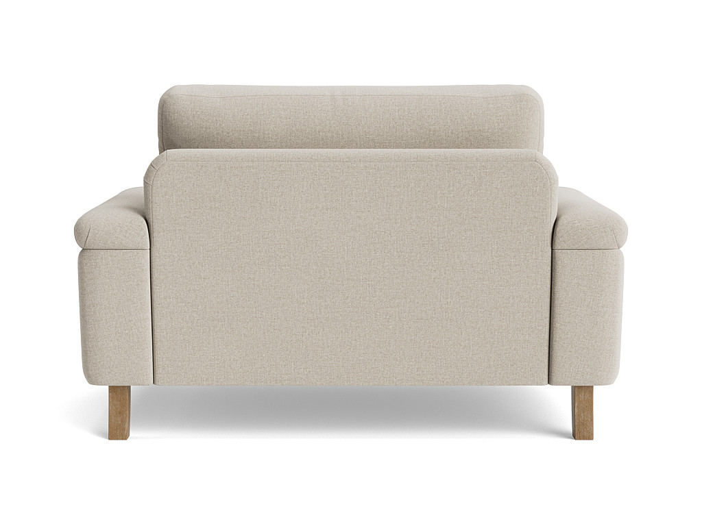 Cinema Love Seat Contemporary Deep Cushioned Love Seat Loaf