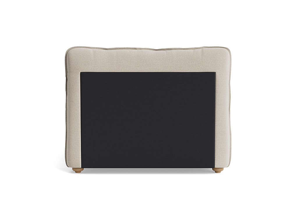 Pillow Talker Bed Upholstered Bed with Padded Cushion Headboard Loaf