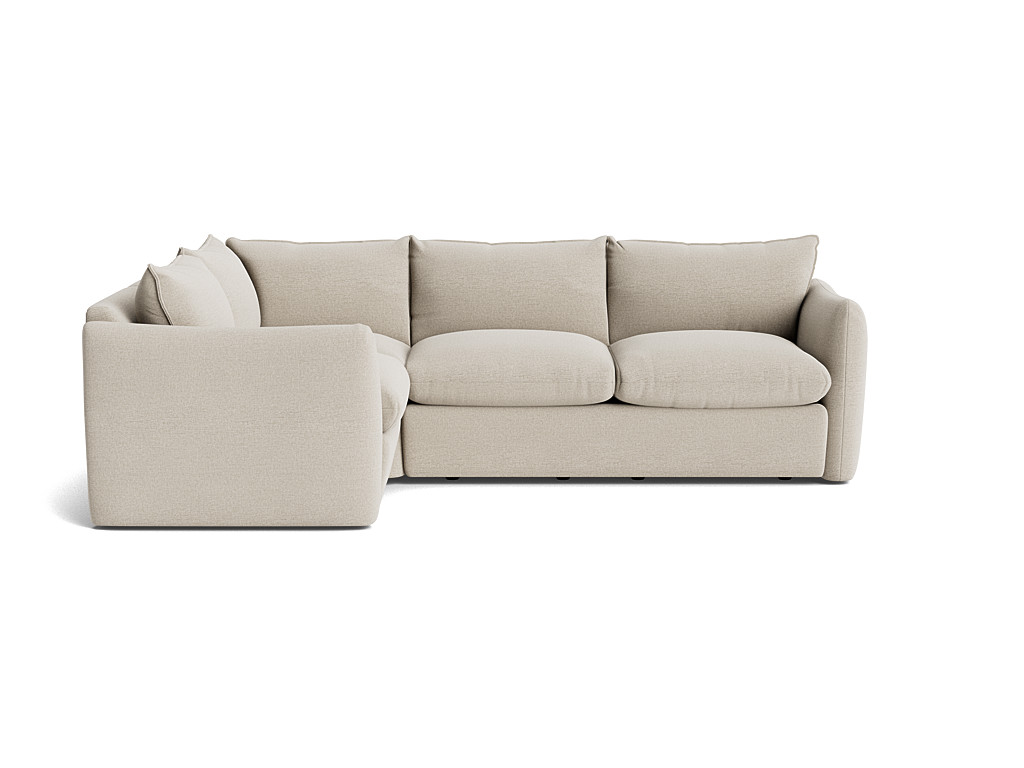 Corner sofa bed store with sprung mattress