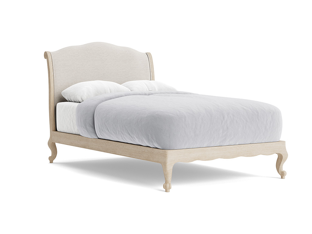 Coco Wooden Bed | Solid Oak French Style Bed | Loaf