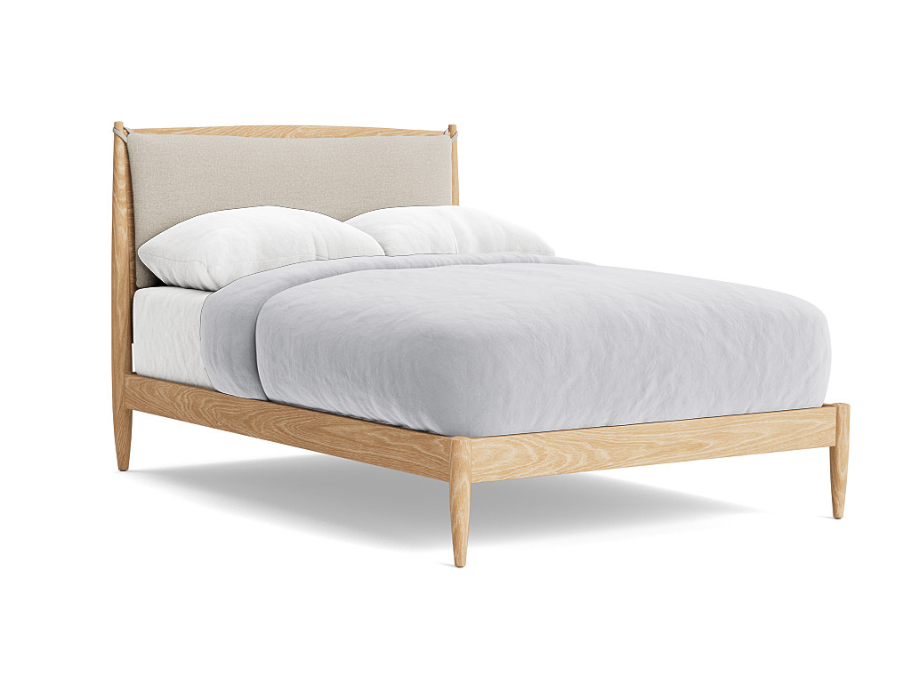 Light Grey Rosebud Bagel Bed main image 1
