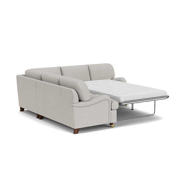 2 seater l on sale shaped sofa bed
