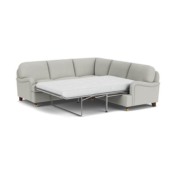 Two seater store corner sofa bed