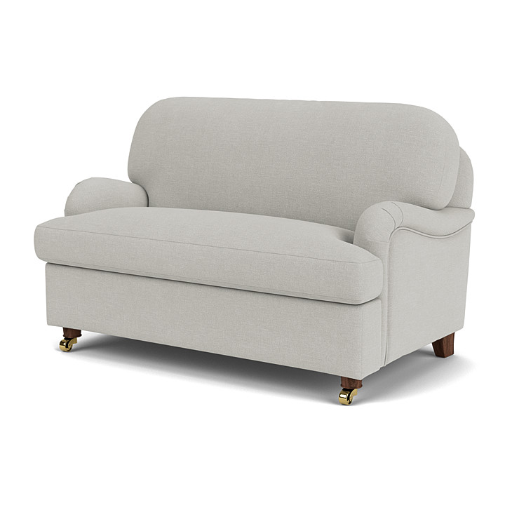 white loveseat chair