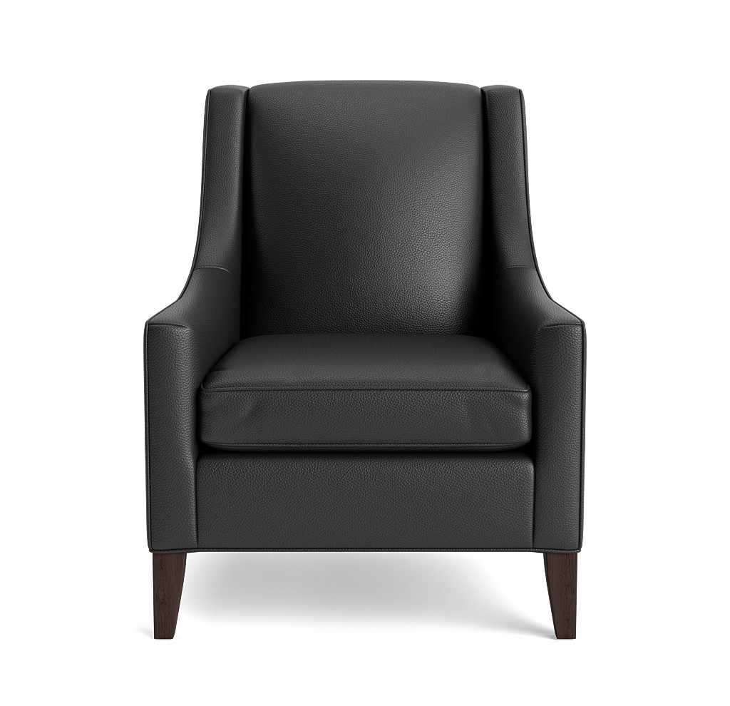 cara leather tall chair