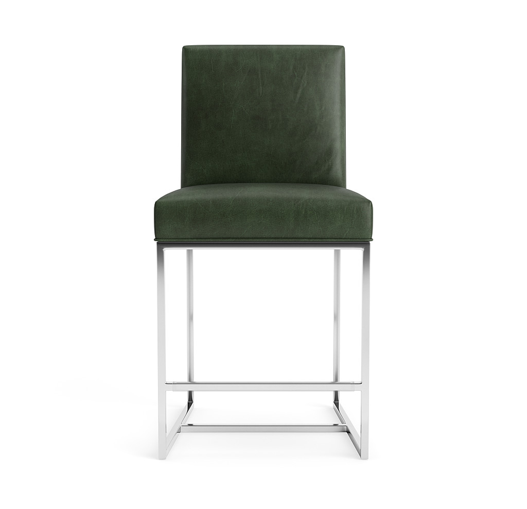 Gage Leather Counter Stool