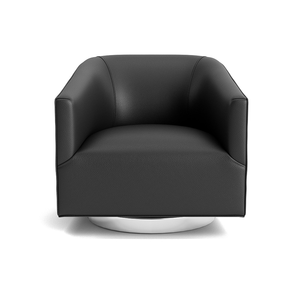 cooper leather swivel chair