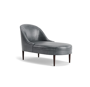 BELLA LEATHER CHAISE