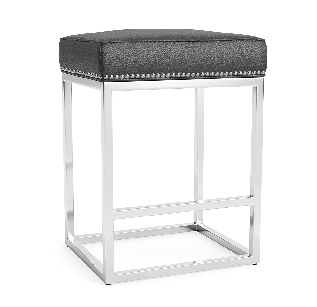 jack leather stool