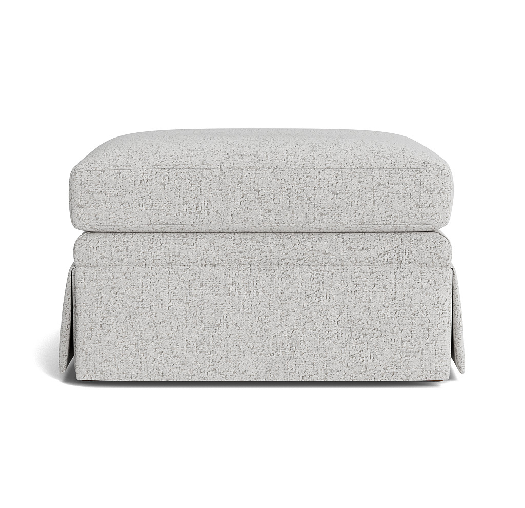 Gigi Skirted Ottoman