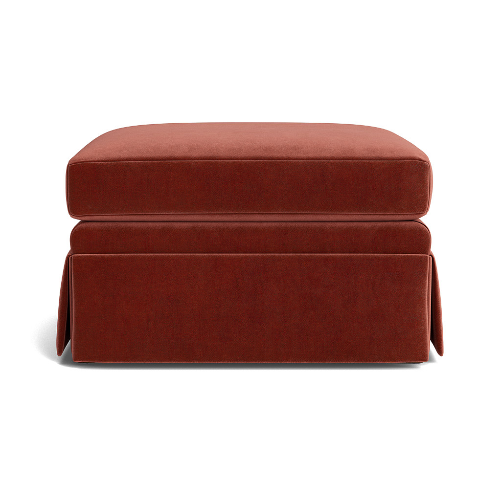 Gigi Skirted Ottoman