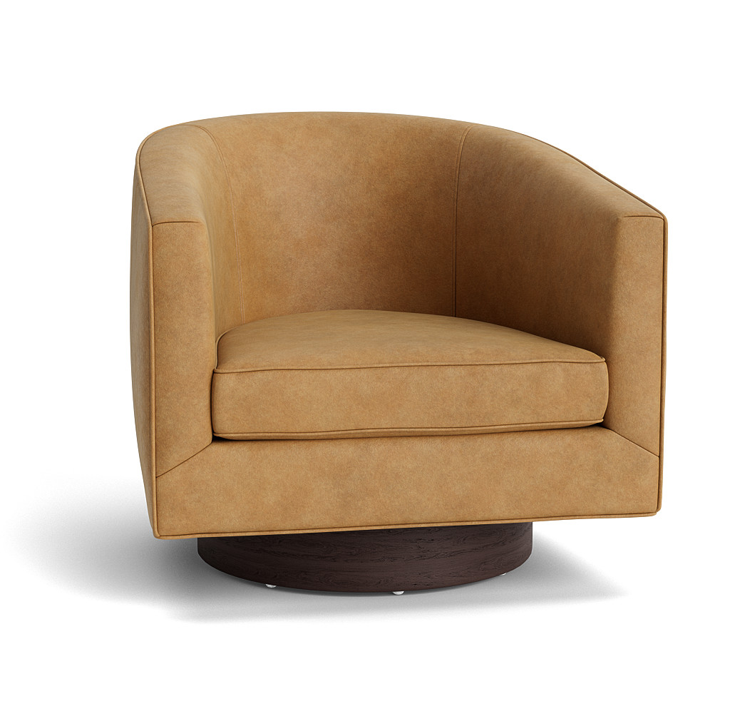 swivel chair gold base