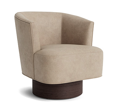 COSTELLO LEATHER FULL SWIVEL CHAIR
