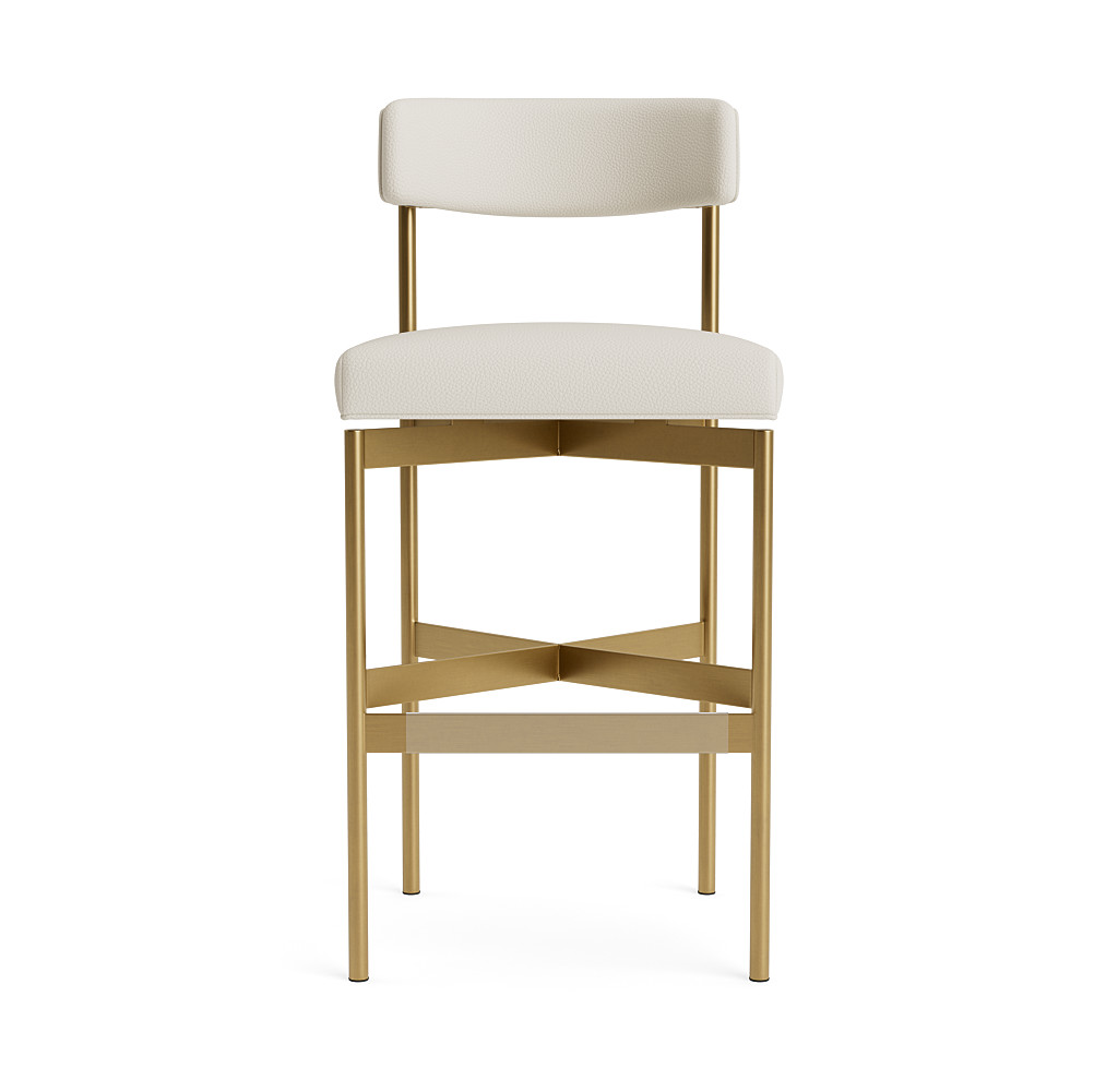 Remy Leather Bar Stool