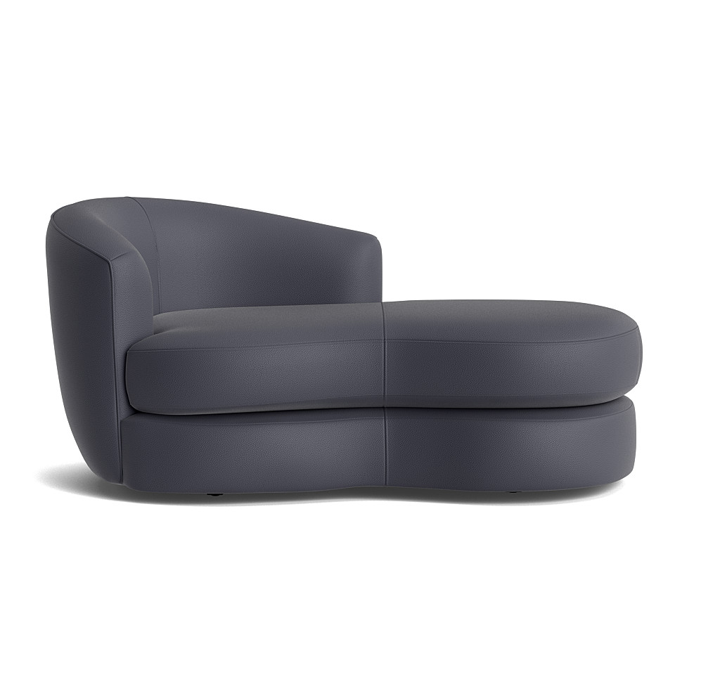 Giselle Leather Left Arm Lounge