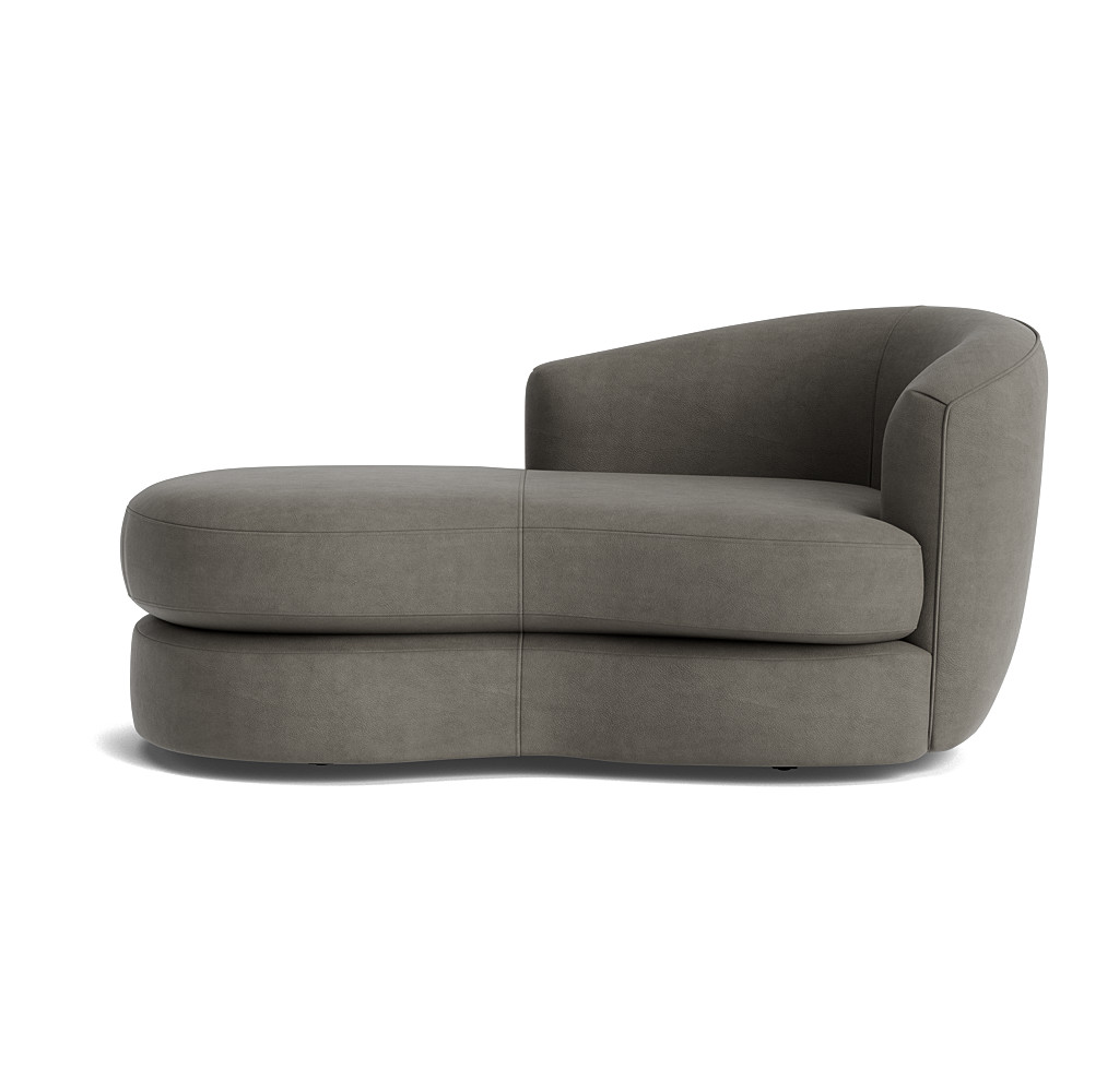 Giselle Leather Right Arm Lounge