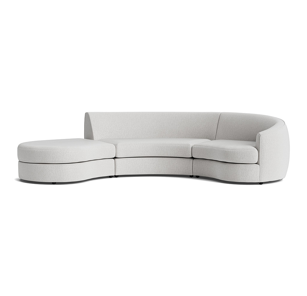 giselle 3-piece right sectional