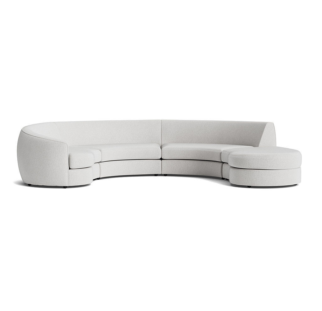 Giselle 4-Piece Left Sectional
