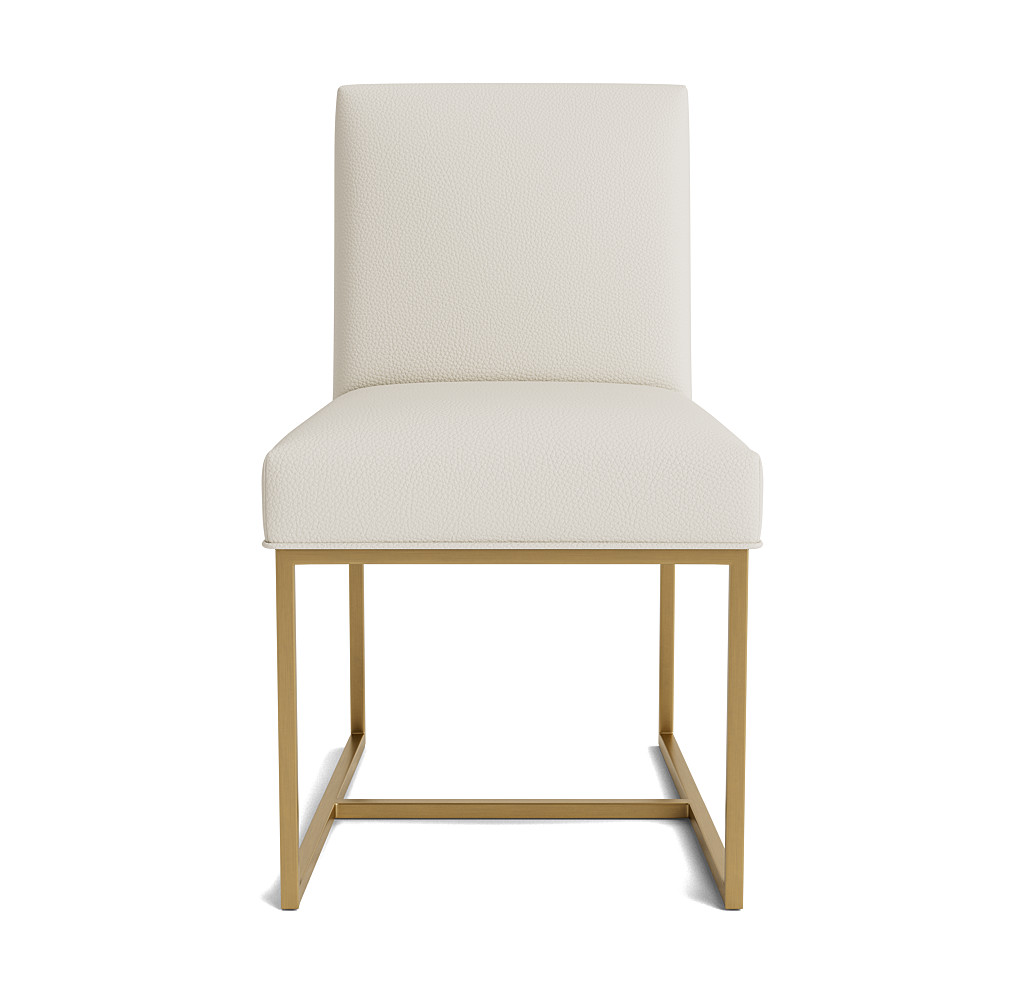 Gage Leather Low Side Chair