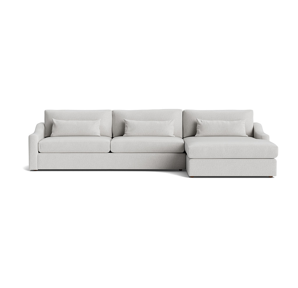 Haywood Slope Arm Right Chaise and A Half Sectional