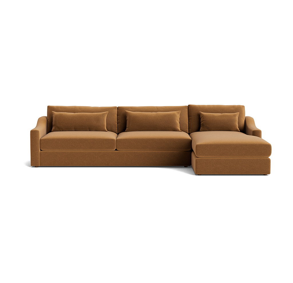 Haywood Slope Arm Right Chaise Sectional