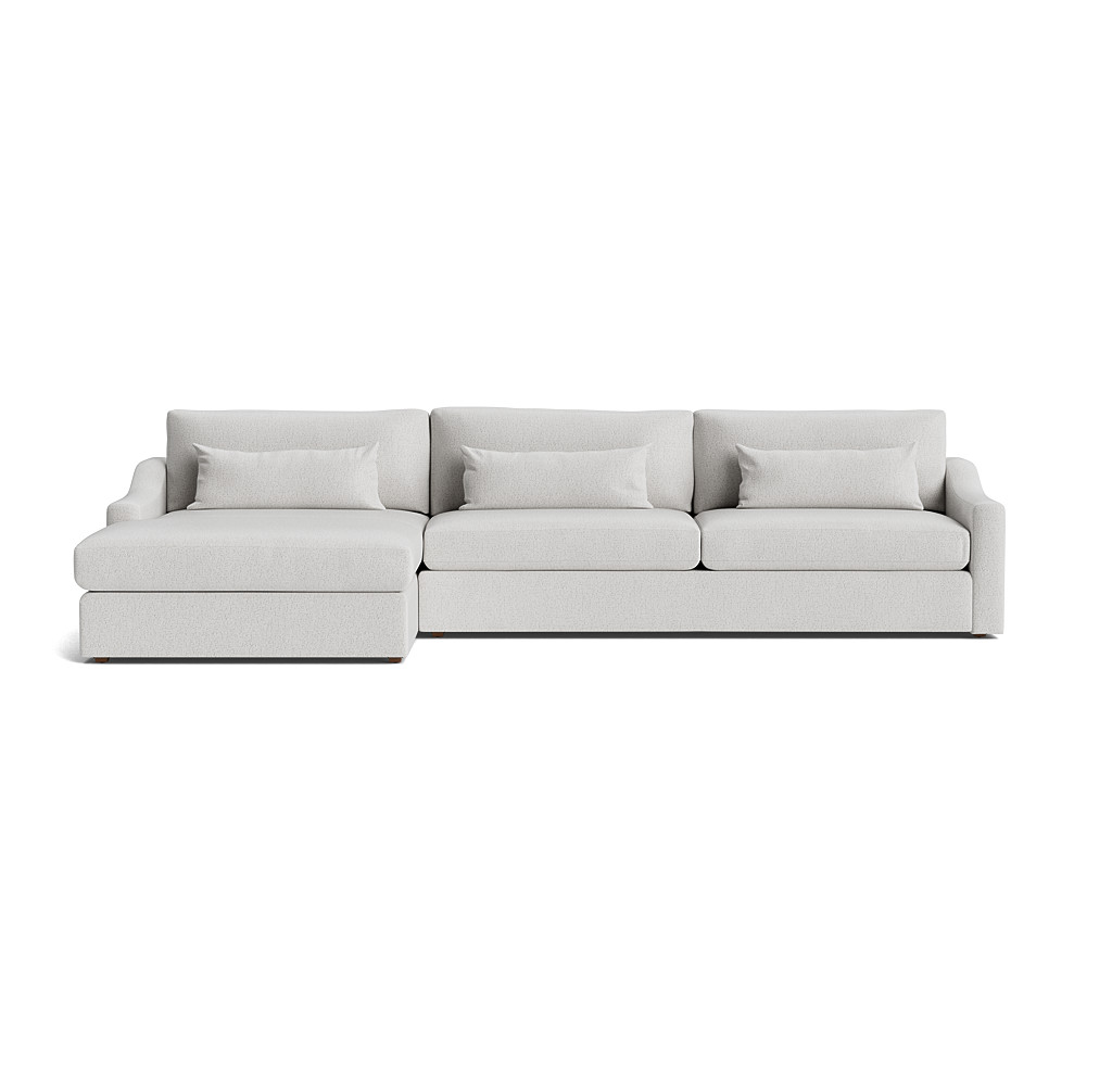 Haywood Slope Arm Left Chaise and A Half Sectional