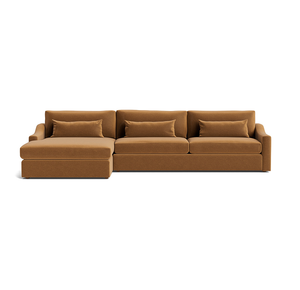 Haywood Slope Arm Left Chaise and A Half Sectional