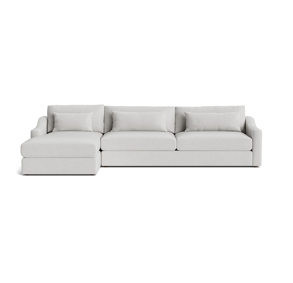 Haywood Slope Arm Left Chaise Sectional