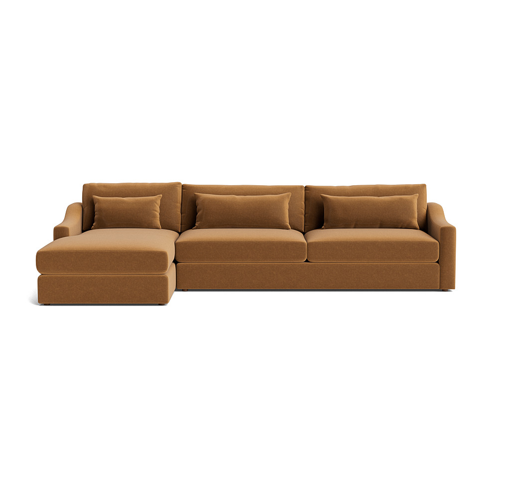 Haywood Slope Arm Left Chaise Sectional