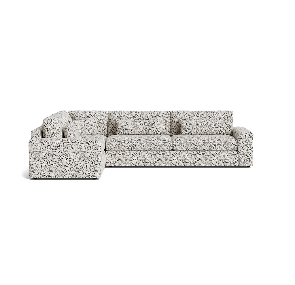 haywood right wide arm sectional