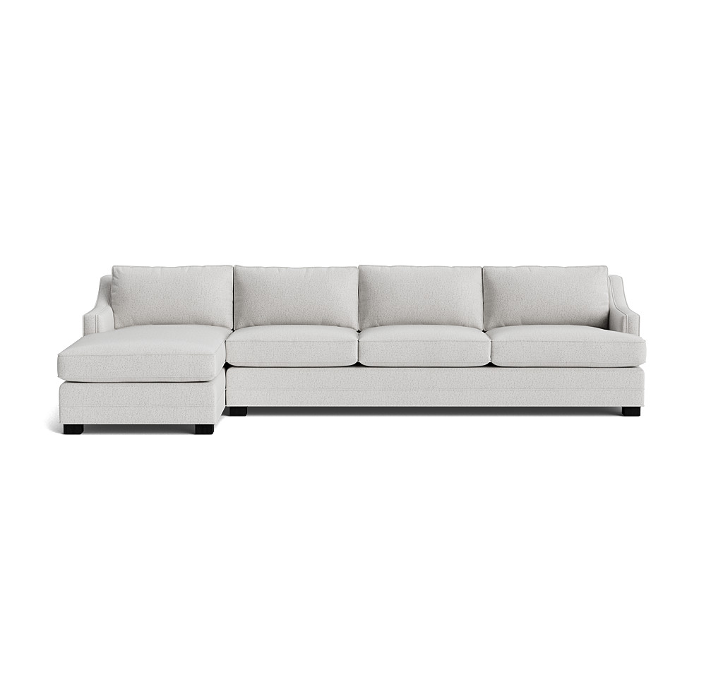 Keaton Slope Arm Left Chaise Sectional