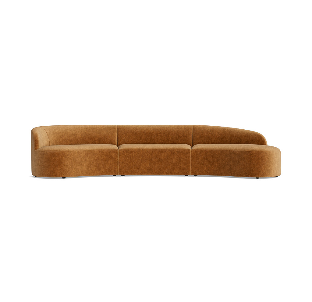 Sofia 3-Piece Left Arm Sectional