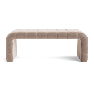 Callan Channel Tufted Bench