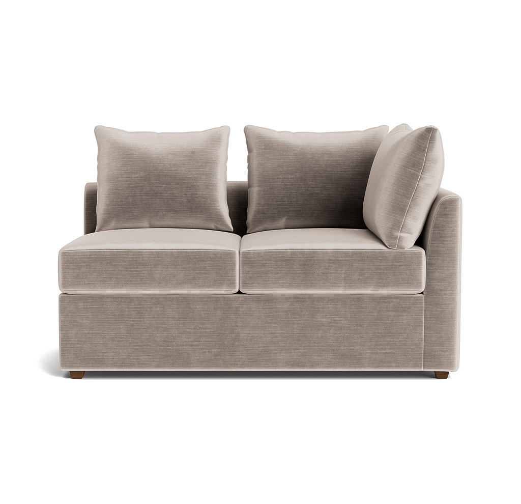 dr. pitt right arm loveseat