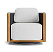 Santorini Outdoor Swivel Chair